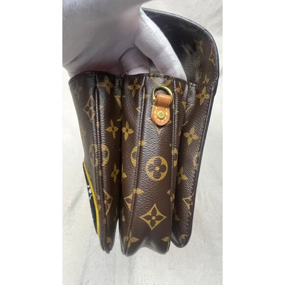 Louis Vuitton Monogram Patches Pochette Metis MM Shoulder Bag Limited Edition - Picture 10 of 16